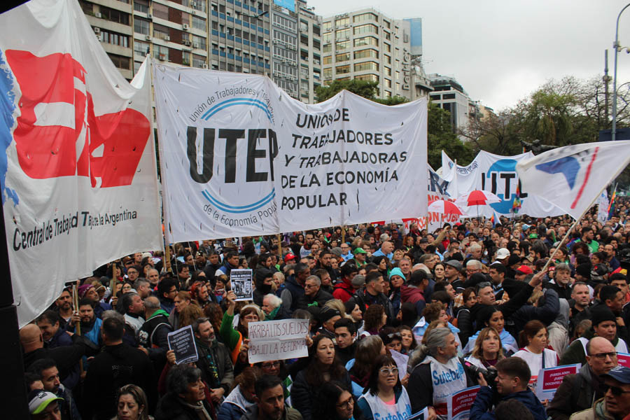 CABA: Gran marcha contra la represión y la Reforma antidemocrática en Jujuy