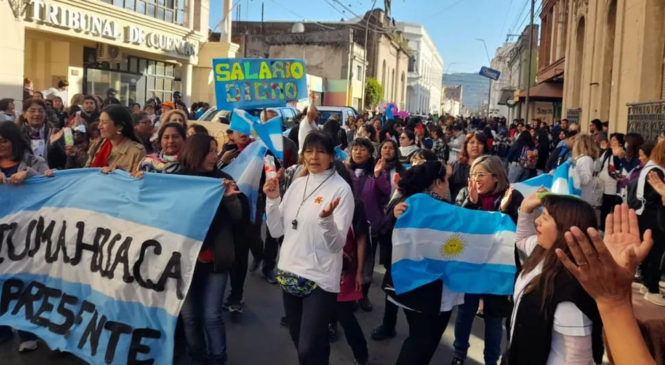 Jujuy: paro docente, escalada represiva y blindaje mediático al gobierno