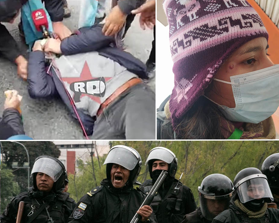 Jujuy: “¡Basta de represión a la prensa!”