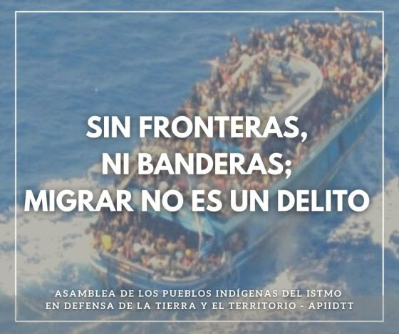Migrar no es un delito: sin fronteras ni banderas