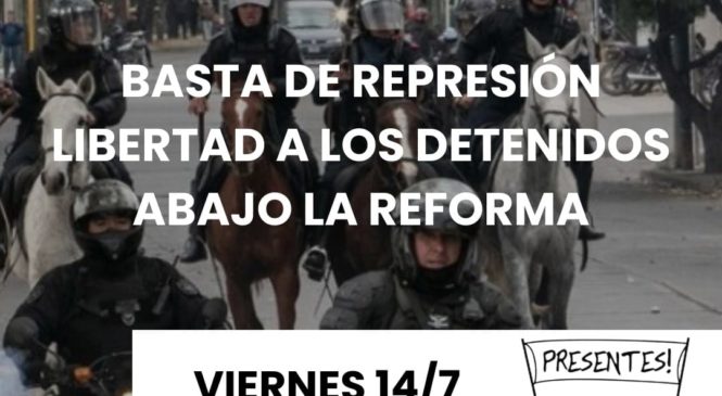 El Encuentro Memoria Verdad y Justicia convoca a marchar contra la represión en Jujuy