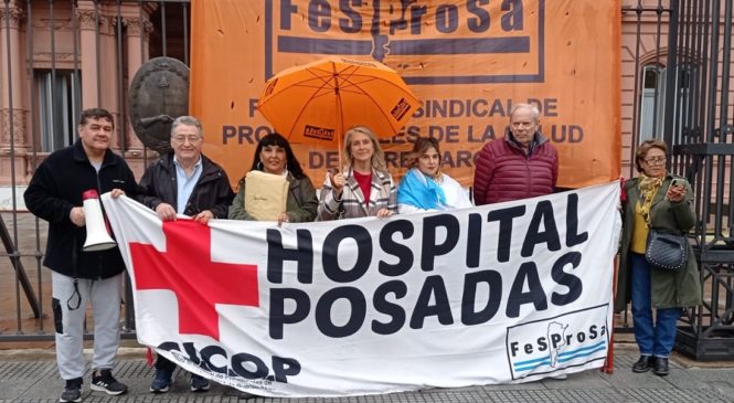 Continúan las medidas de fuerza en el Hospital Posadas, ante la falta de respuesta del Ministerio de Salud
