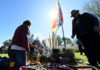 Ofrendas a la Pachamama y festejo por los últimos logros de Punta Querandí