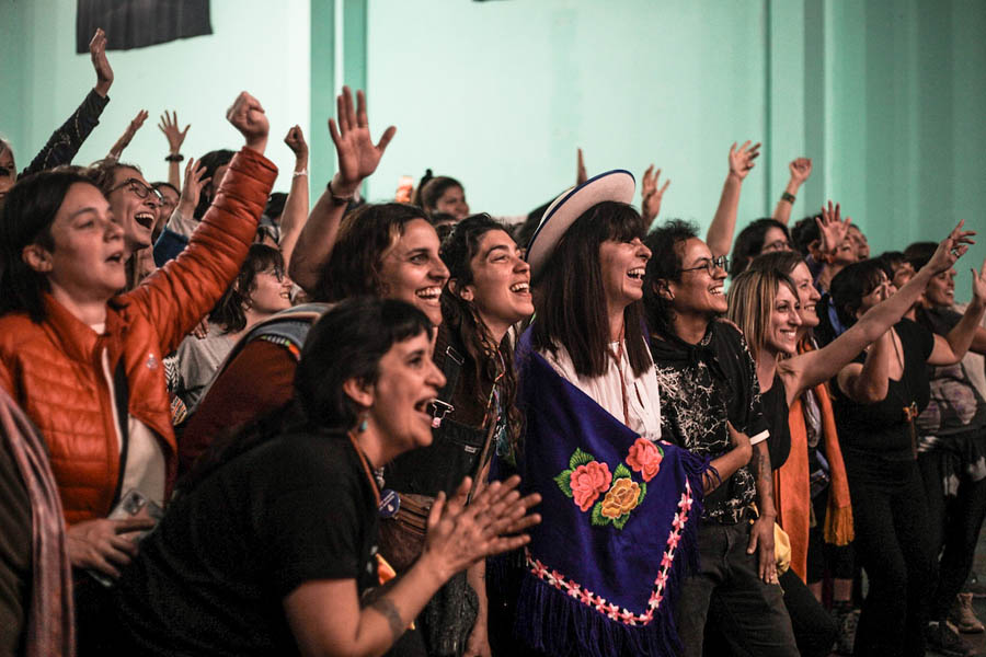 Feminismos populares y campesinos se abrazaron en Jujuy para defender a la Pachamama