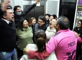 Almirón fue reelecta por amplia mayoría en la Seccional Rosario de ATE