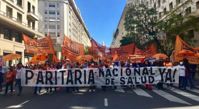 Salud: nuevas medidas de fuerza en varias provincias del país