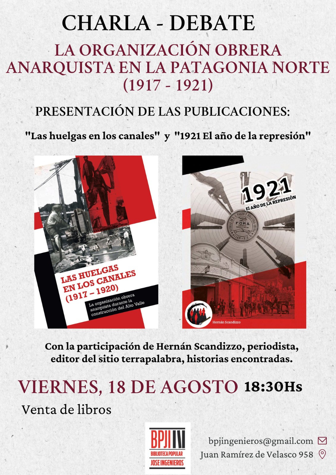 La organización obrera anarquista en la Patagonia Norte (1917-1921)