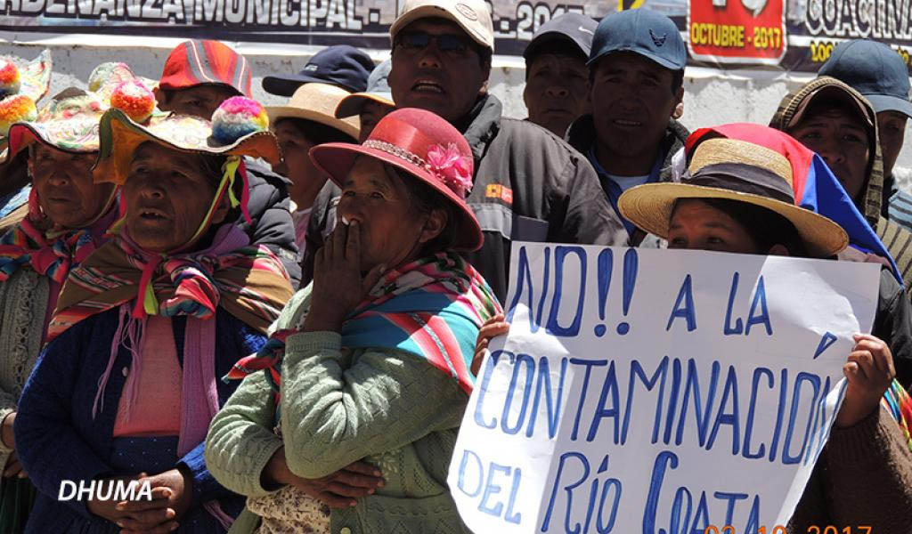 Perú: La agenda ambiental y de salud humana en las demandas de Puno