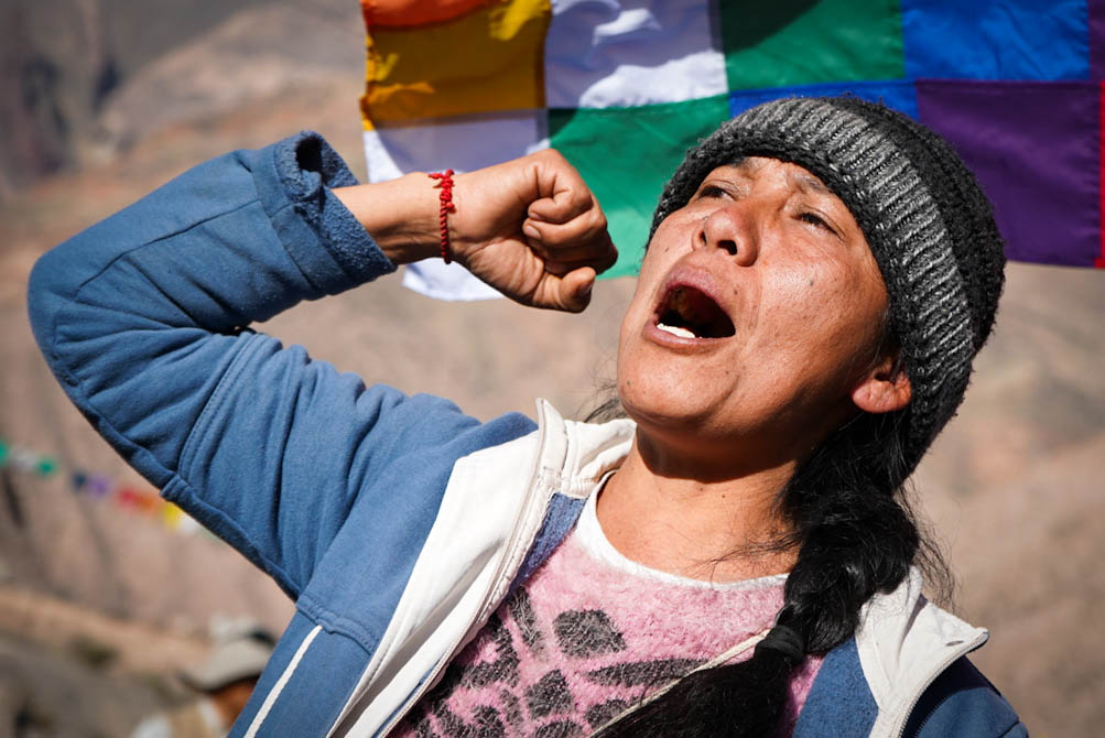 Tercer Malón de La Paz y el poder político de las mujeres en el Abya Yala