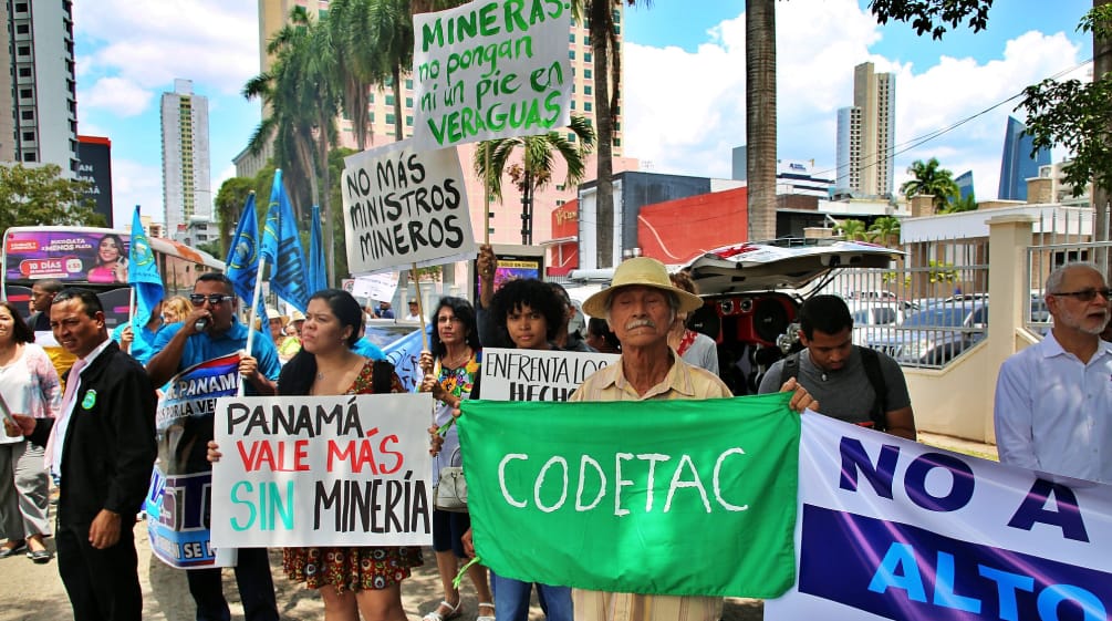 Panamá: Carta Abierta de Solidaridad con la resistencia a la minería