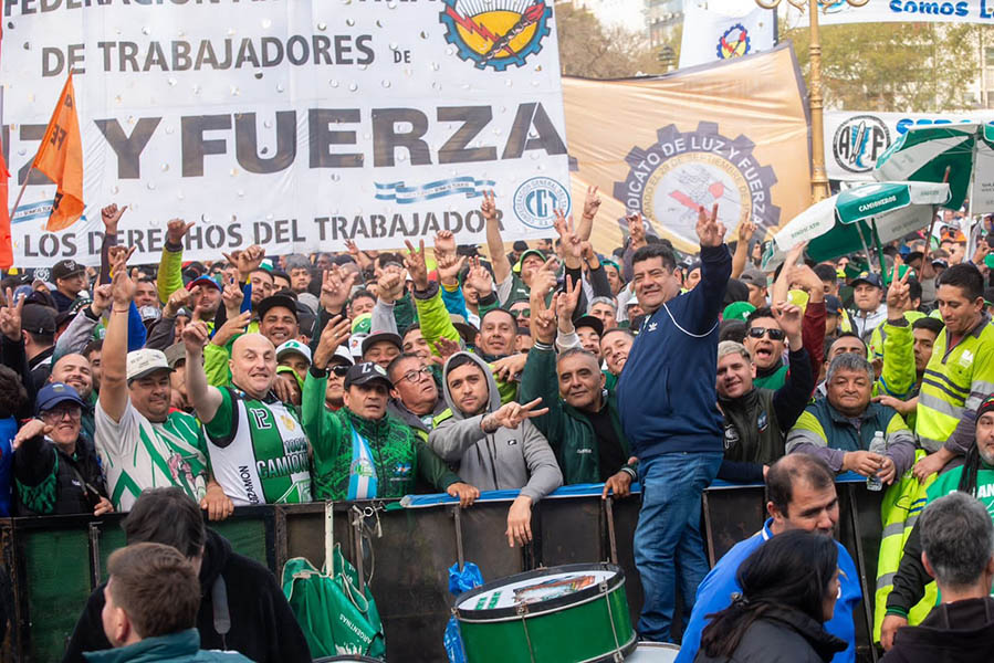 Ganancias: “Lo estamos defendiendo en la calle”