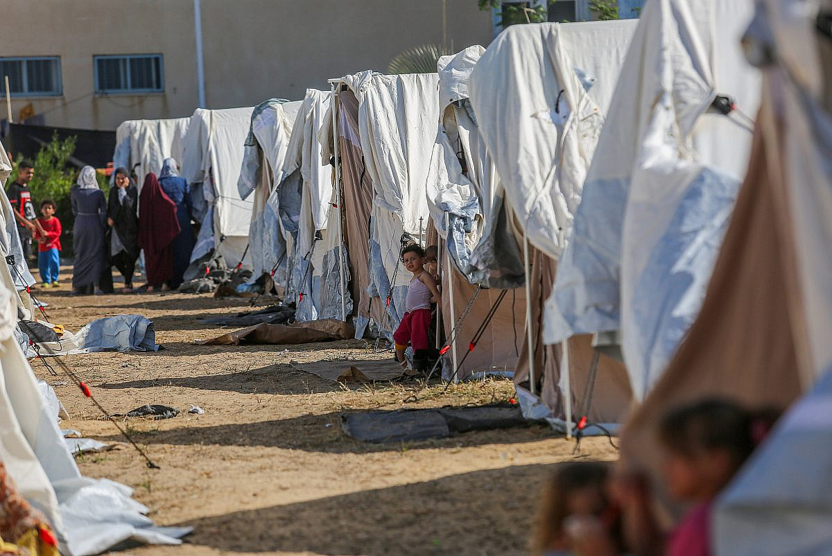 Palestina: Dentro de la ciudad de tiendas de Gaza para familias desplazadas