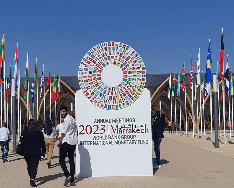 Marruecos: comenzó el encuentro del FMI y el Banco Mundial con movilizaciones de protesta