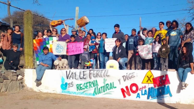 San Juan: Marcha contra Mekorot y la contaminación minera y con agroquímicos