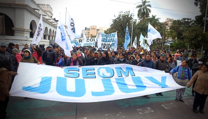 Jujuy: militantes radicales junto a patotas armadas amenazan con tomar el S.E.O.M.