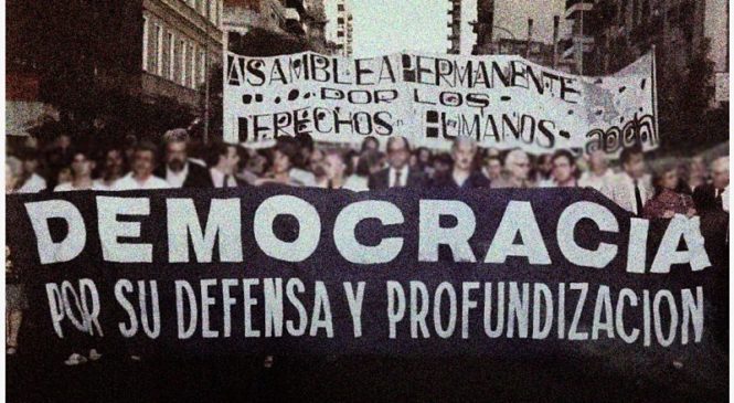 APDH en defensa de la democracia: convoca al pueblo a defenderla con su voto