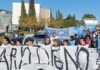 Gremios docentes y estatales iniciaron un paro en Chubut