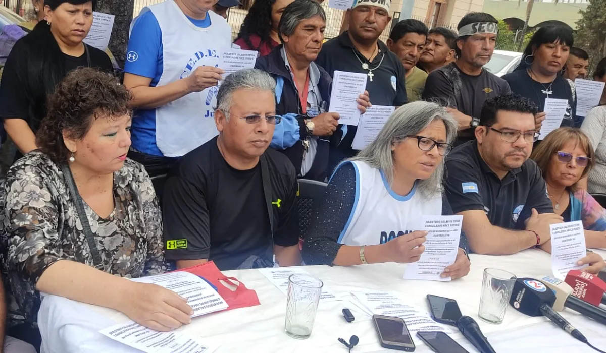 Jujuy: Gremios sin aumentos salariales ratifican medidas de fuerza