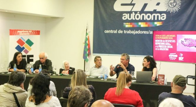 La CTA Autónoma presentó el Monitor de Respuestas Represivas a la protesta social