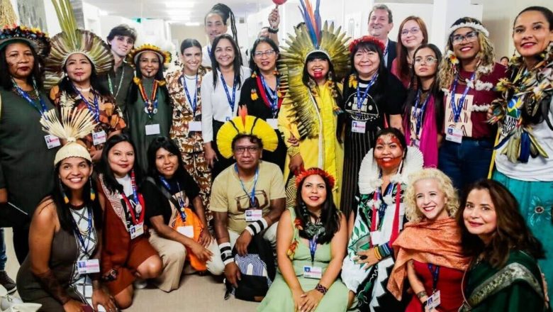 Mujeres indígenas en la COP 28