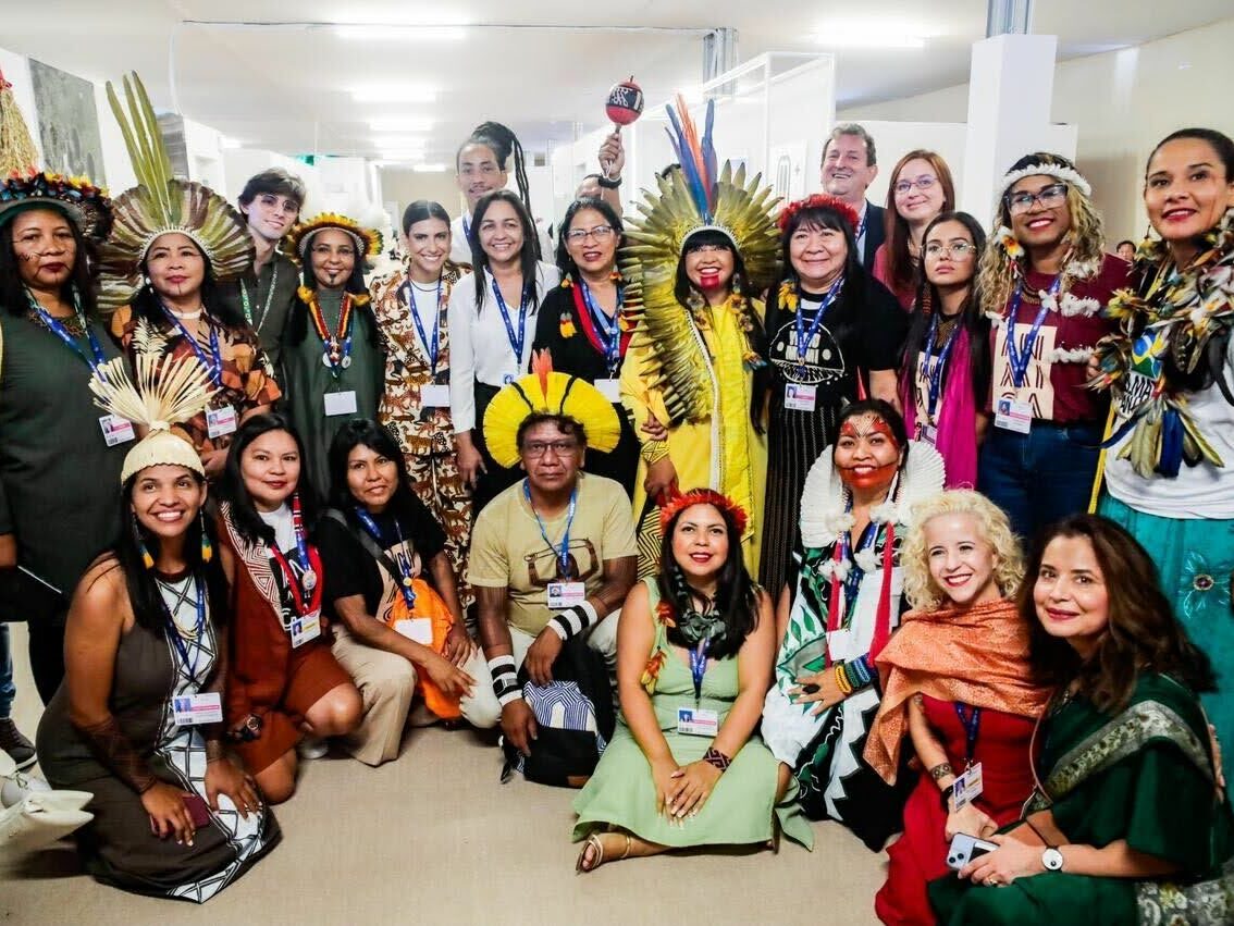 Mujeres indígenas en la COP 28