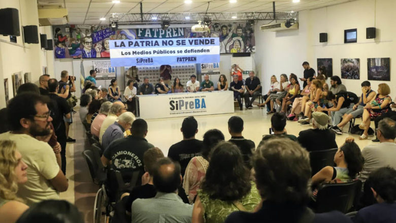 “La patria no se vende”: espacio multisectorial en la Ciudad de Buenos Aires