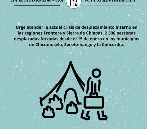 México, Chiapas: Basta Ya de desplazamientos forzados