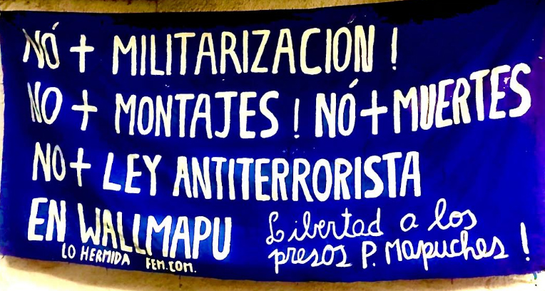 Chile: Los medios de comunicación contra la piel azul de la resistencia mapuche