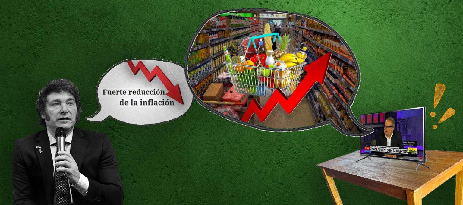 ¿La inflación está bajando con Milei?: 70% de aumento en los alimentos durante su primer trimestre