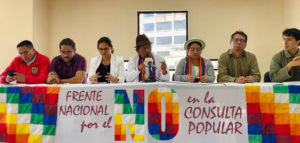 Ecuador: Frente Nacional por el NO en la Consulta Popular