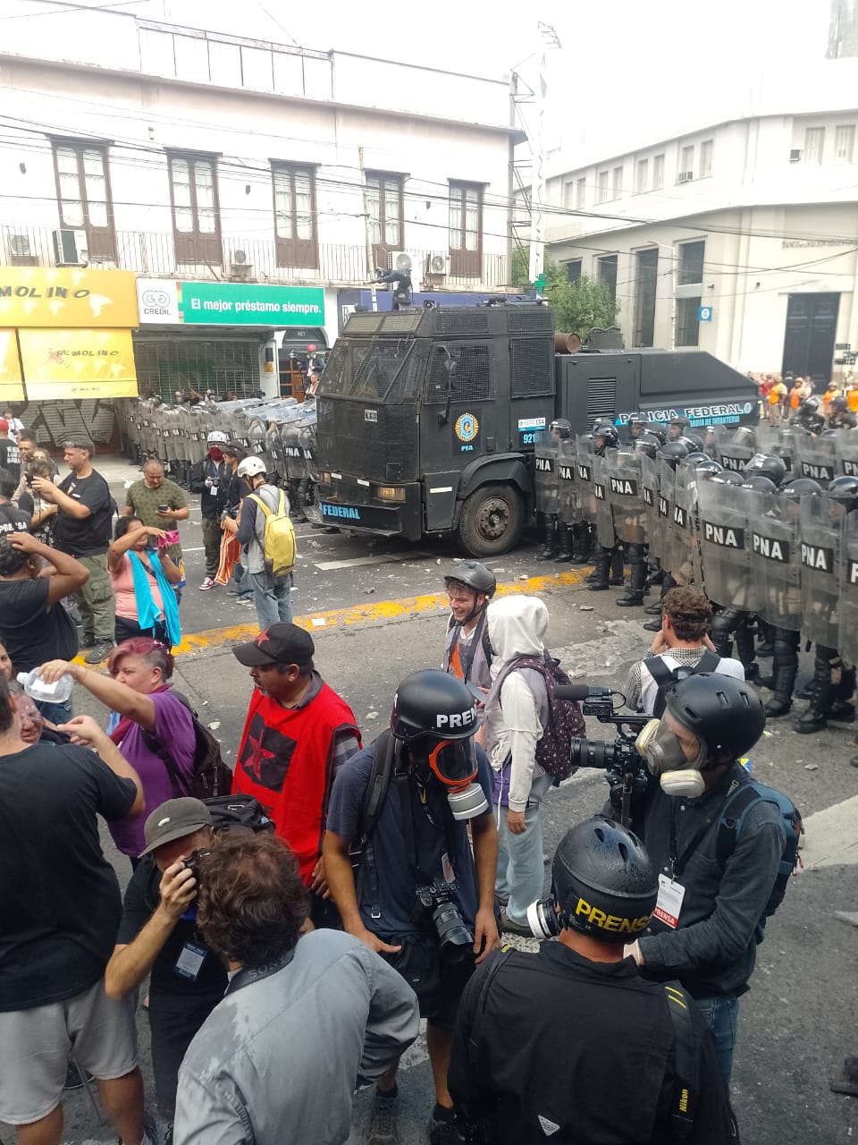 “El Hambre No Espera”: protestas y represión contra la jornada nacional de lucha piquetera