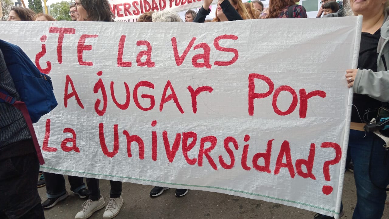 Córdoba: “Los estudiantes se dan cuenta de que el arancelamiento está cada vez más cerca”