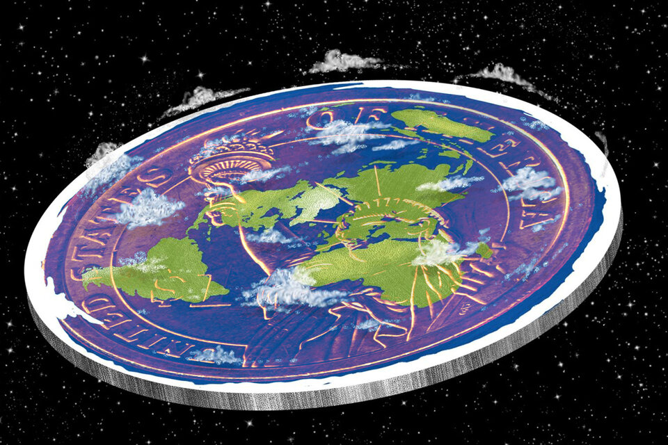 El terraplanismo, la Red Atlas y Javier Milei
