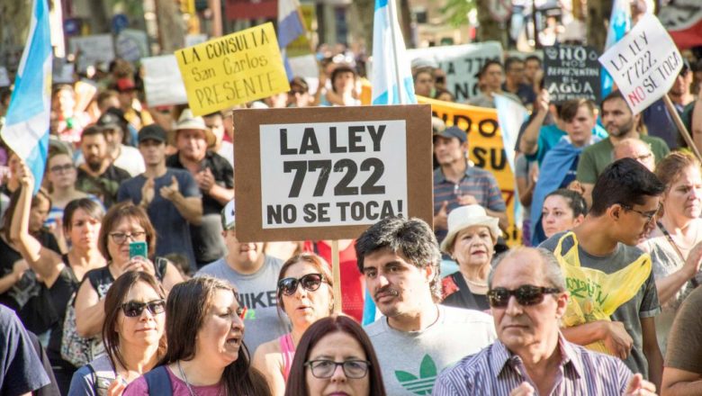 Mendoza: Se celebró un nuevo aniversario de la ley que protege el agua y frena el avance minero