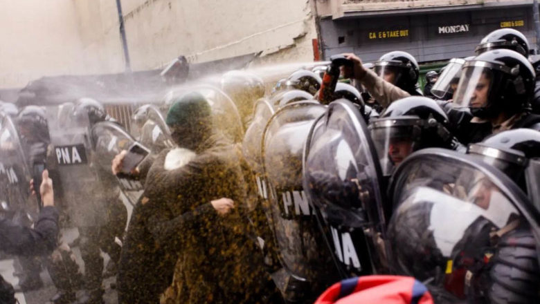 El procesamiento de manifestantes, un nuevo escalón en la criminalización de la protesta