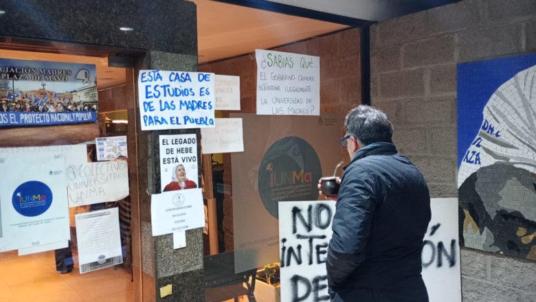 No a la intervención de la Universidad de las Madres: “Hay que defenderla como Hebe nos enseñó”