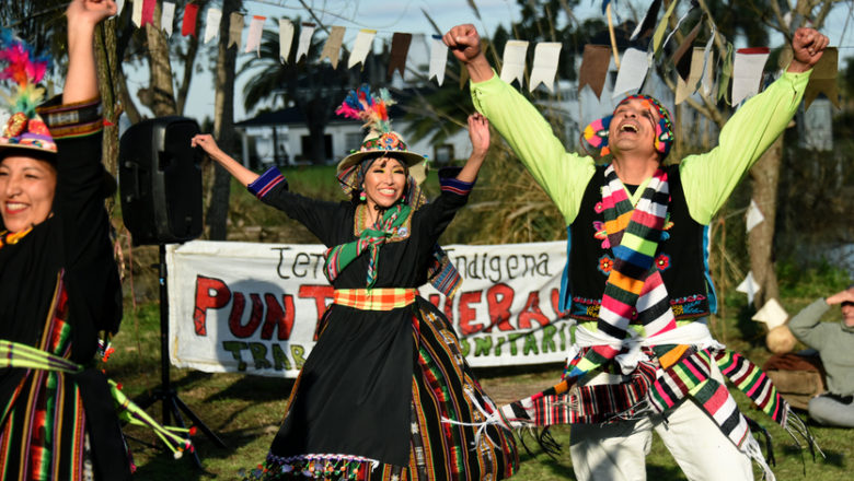 Cierre del mes de la Pachamama en Punta Querandí