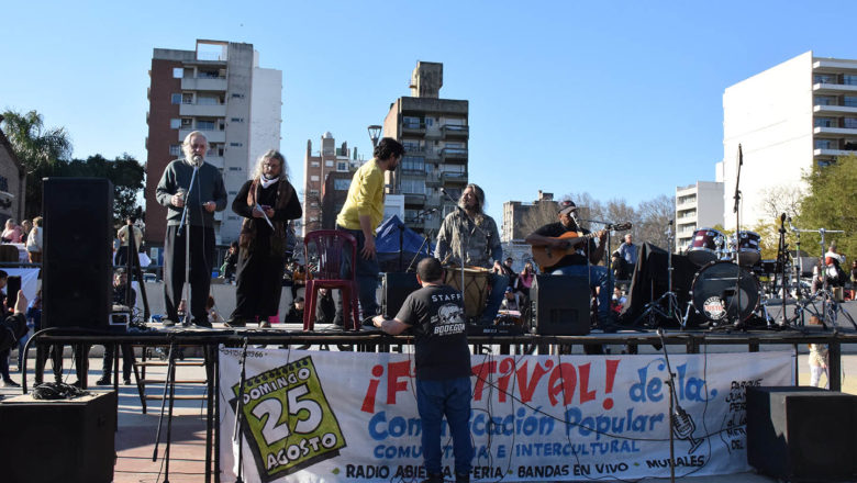 Rosario: Se realizó el primer festival para celebrar el Día de la Comunicación Popular