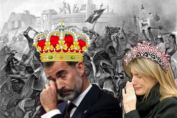 La “noche triste” de Felipe VI