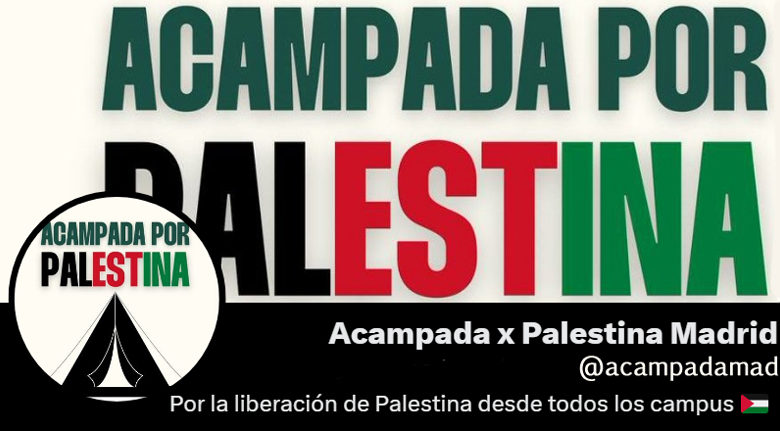 Madrid: Acampada por la liberación de Palestina