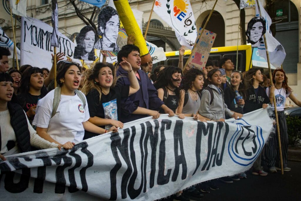 La Plata: “Es gratificante ver que en los estudiantes sigue habiendo una organización”