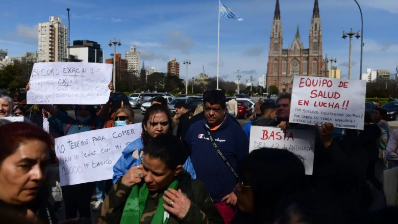 La Plata: la primera línea de salud “no da para más”