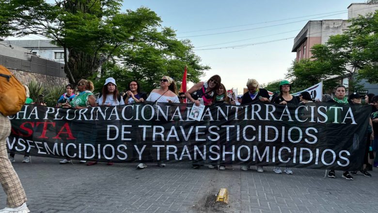 Jujuy: Marcha contra los Lesbicidios, Transfemicidios y Travesticidios