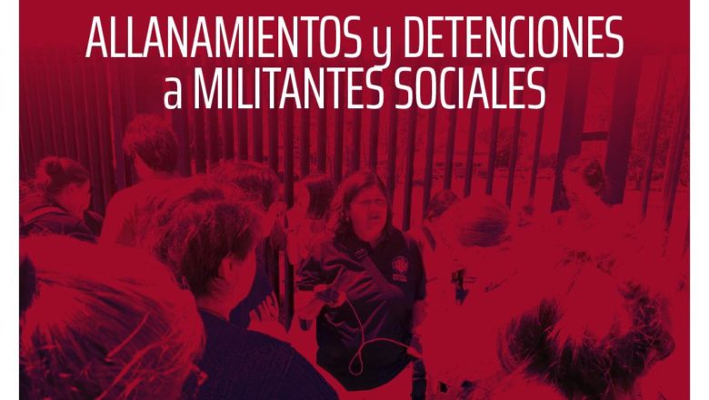 Reporte: allanamientos y detenciones a militantes sociales en Rosario