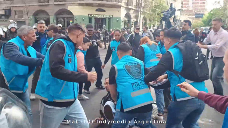 Veto a las universidades: detenciones y ataques a la prensa de la Policía de la Ciudad