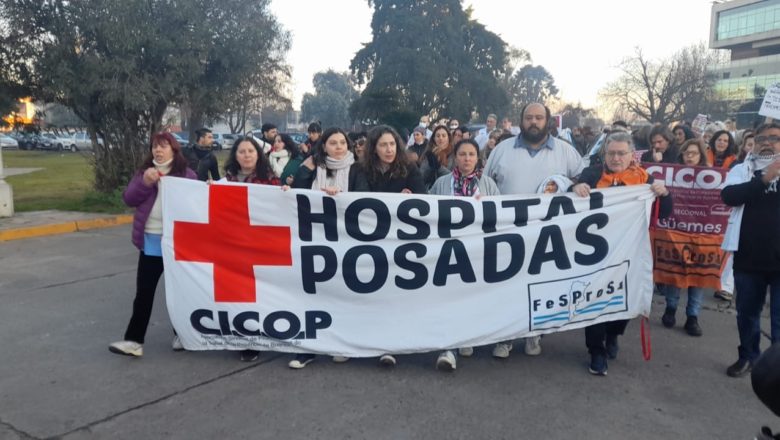 Hospital Posadas: reincorporaron a un miembro de la Comisión Directiva de Cicop