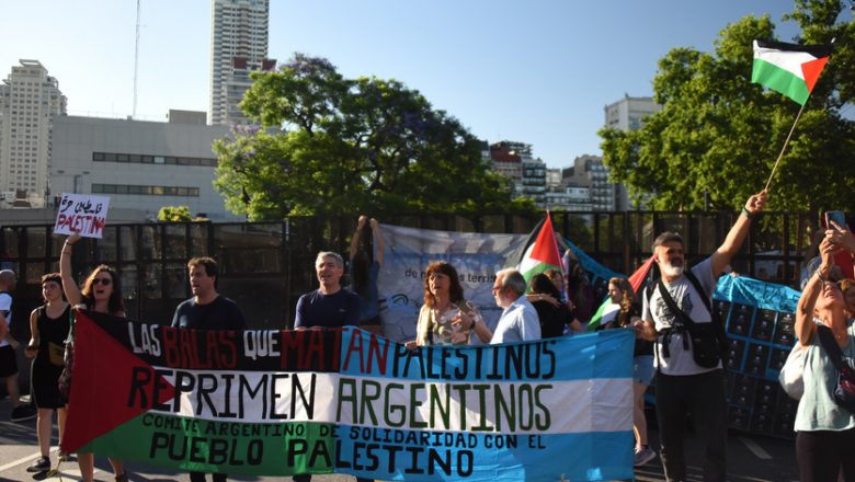 Buenos Aires: marcha a la Embajada de EEUU en la Semana Mundial de Acción por Palestina