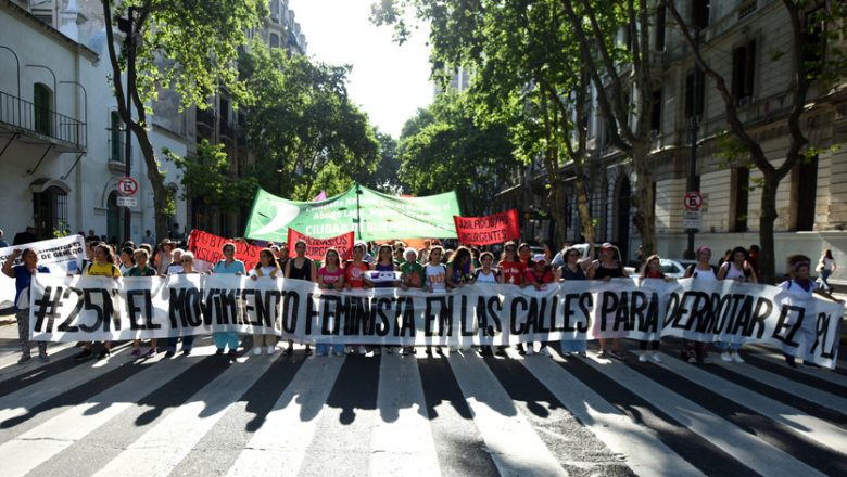 #25N en Buenos Aires contra la Violencia Machista