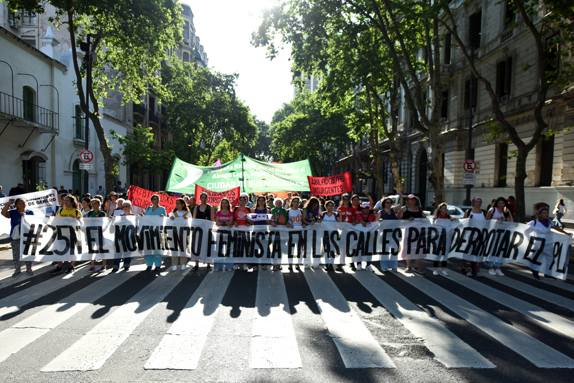 #25N en Buenos Aires contra la Violencia Machista