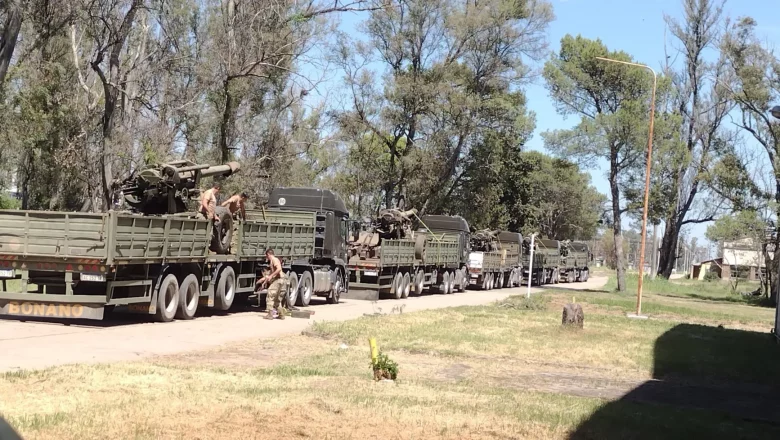 El Gobierno envió camiones para vaciar Fabricaciones Militares y ATE responde con bloqueos y cortes de ruta